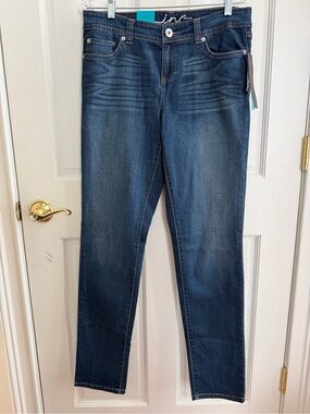 NEW WITH TAGS Womens inc Denim Curvy Fit Skinny Jeans Size 10 LONG